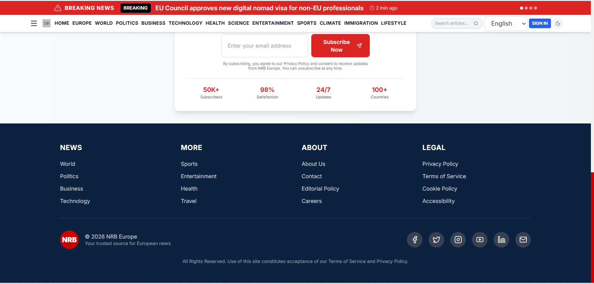 NRB Europe Screenshot 2